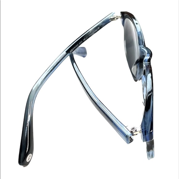 Women's Adult WARBY PARKER Blue 'Downing' 954 48-21 140 Round Sunglasses - Picture 3 of 3